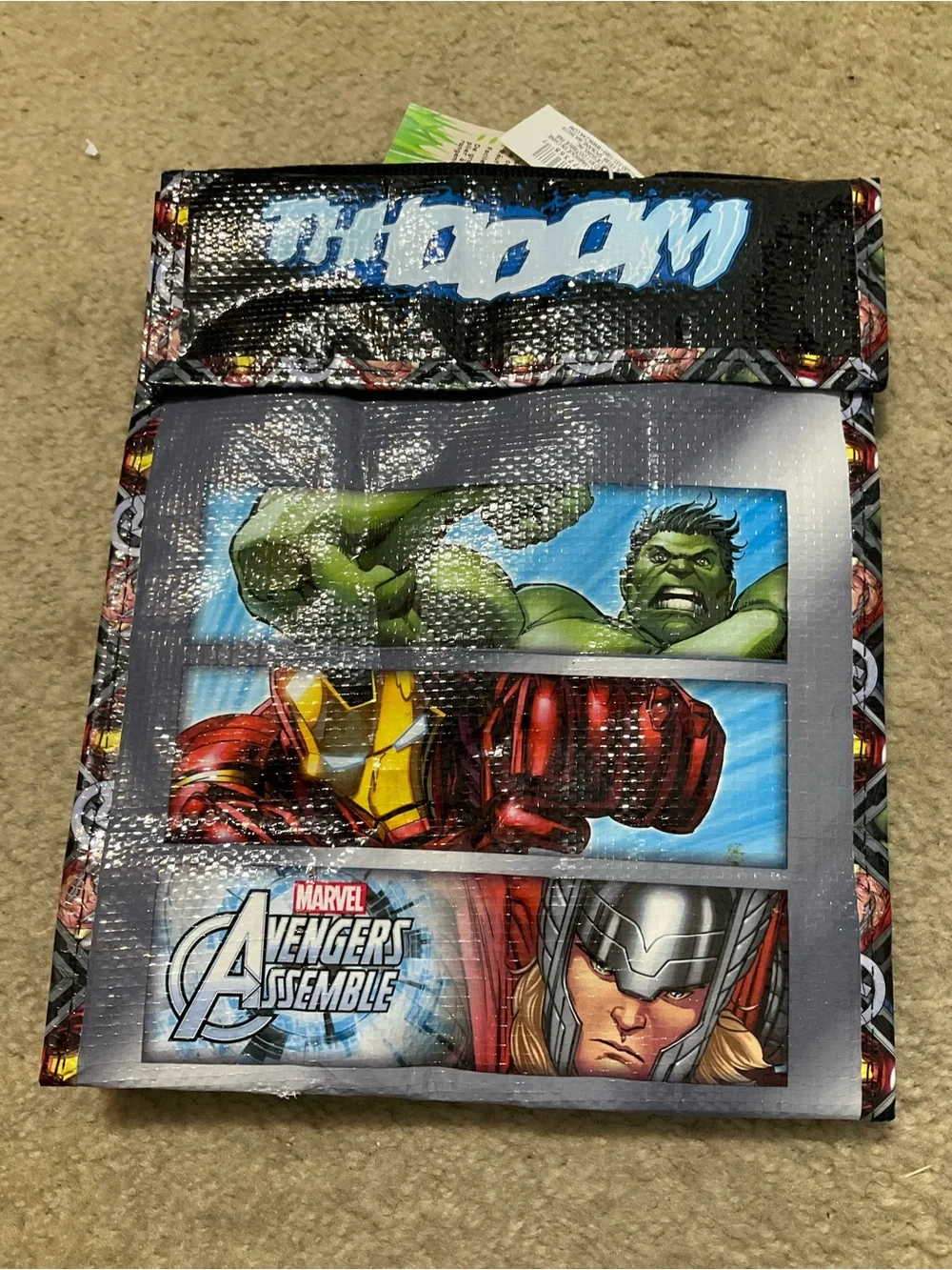 Marvel Avengers Assemble Kids Food Storage Pouch - Multi-Color